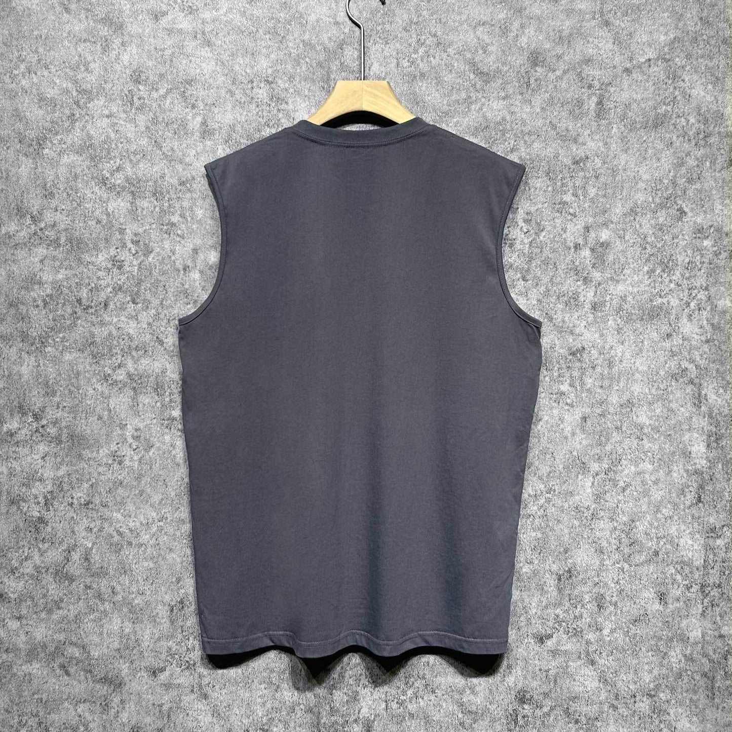 Amiri tank top black and white print