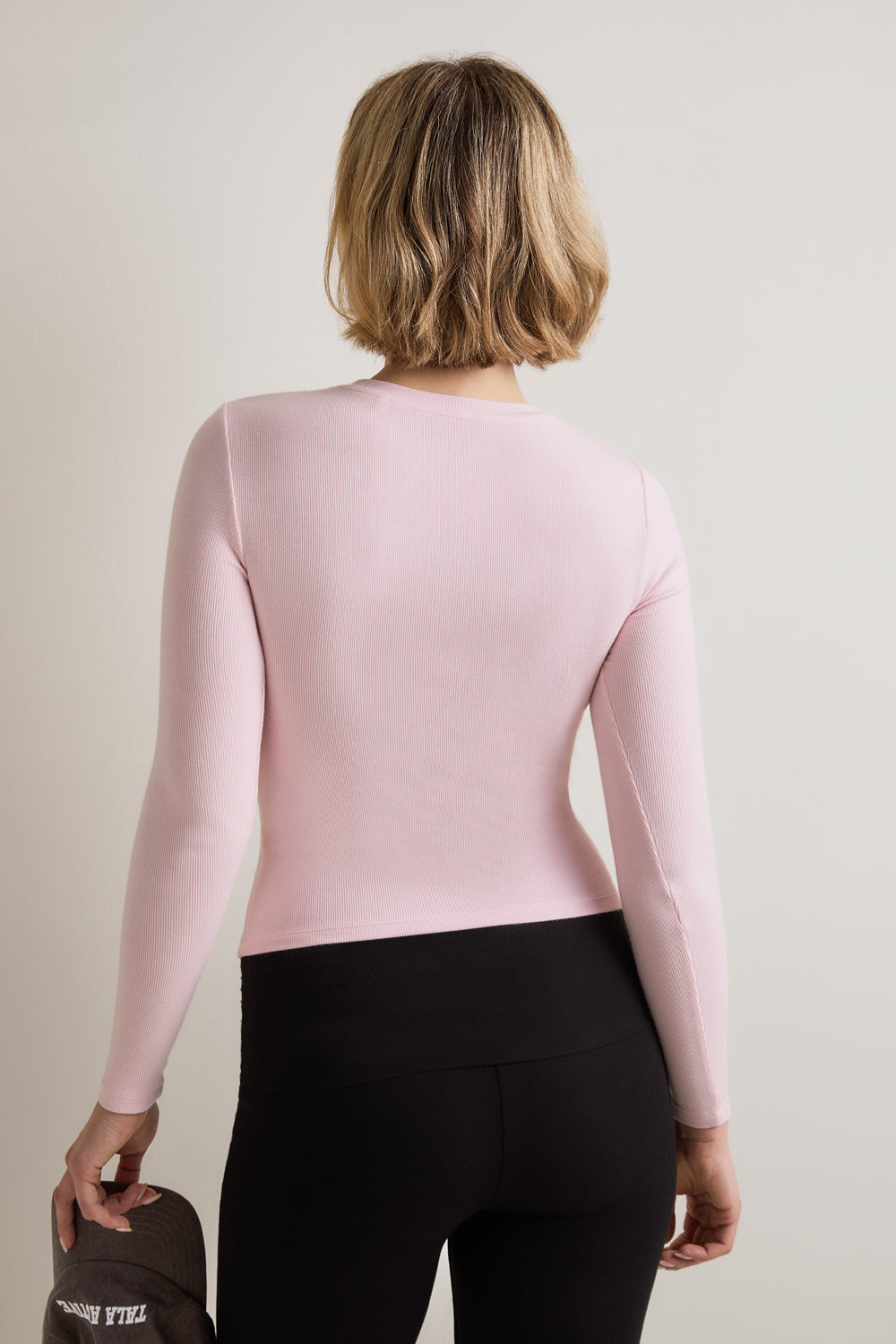 365 Sculpting Lounge Top - Ballet Pink