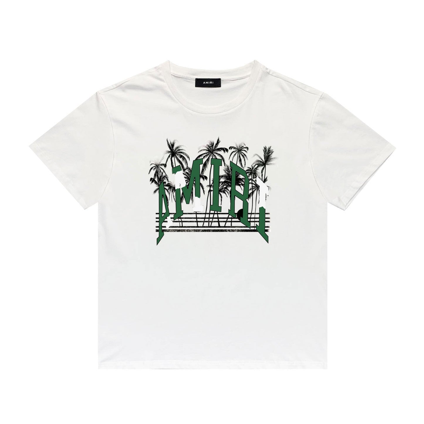 Amiri T Shirt Coconut Beach Print