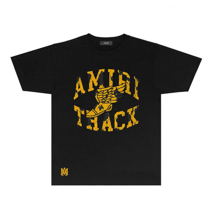 Amiri T Shirts Printed Trendy Pure Cotton