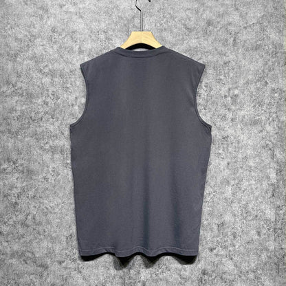 Amiri tank top stroke five-pointed star printing
