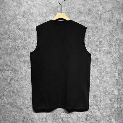 Amiri tank top with vine and man text printing