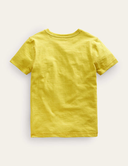 Boucle Print Logo T-Shirt-Gooseberry