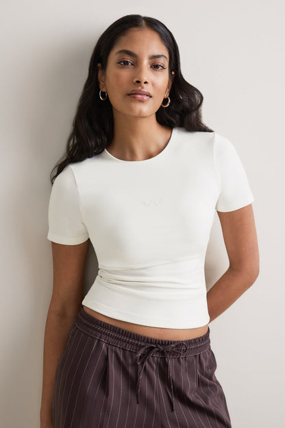 365 Logo T-Shirt - Coconut Milk