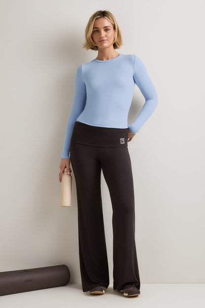 365 Sculpting Lounge Top - Baby Blue