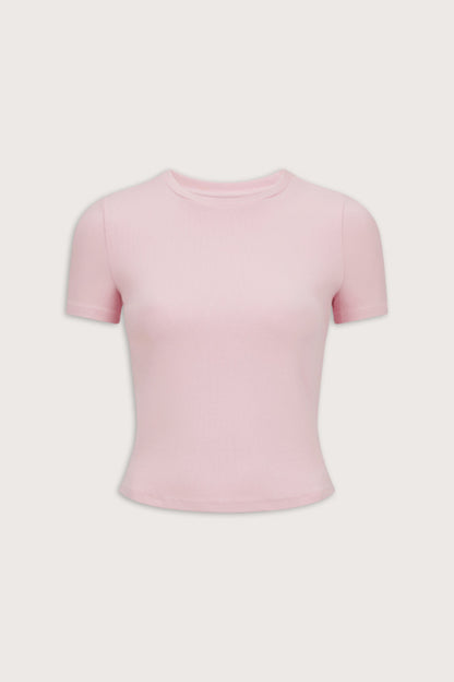365 Sculpting Lounge T-Shirt - Ballet Pink