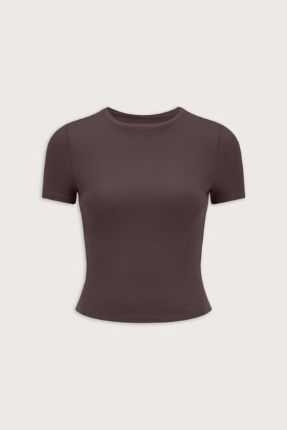 365 Sculpting Lounge T-Shirt - Espresso