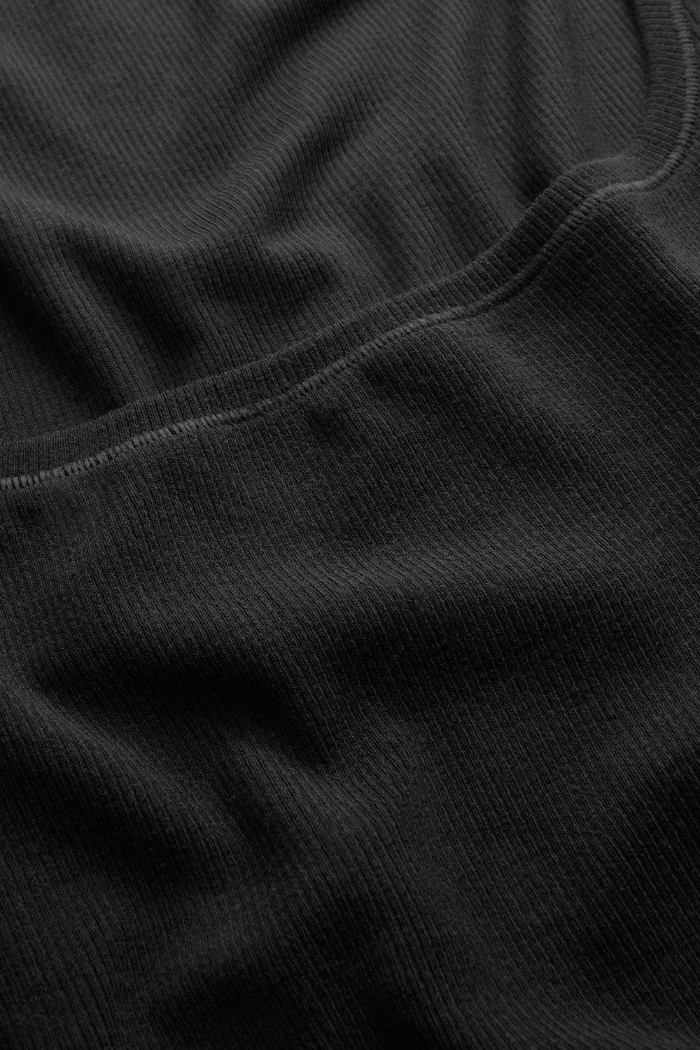 365 Sculpting Lounge Square Neck Vest - Shadow Black