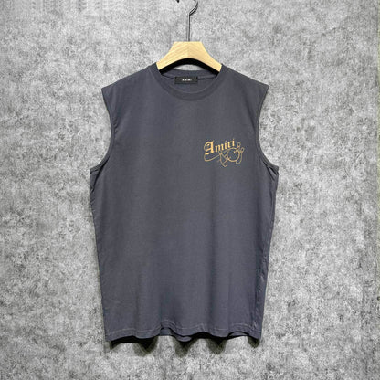 Amiri tank top bowling print