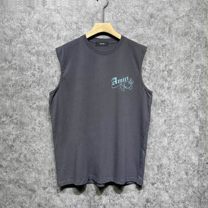 Amiri tank top bowling print