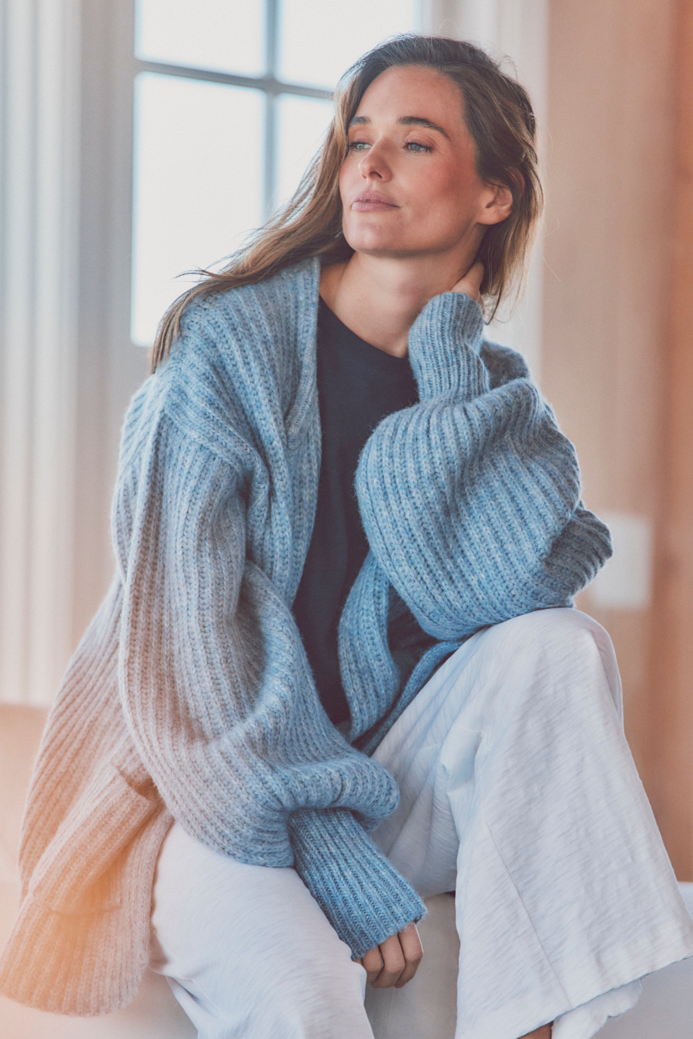 Alpaca Cocoon Cardigan