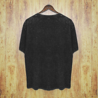 Amiri Washed Distressed T Shirt Printed Trendy Pure Cotton