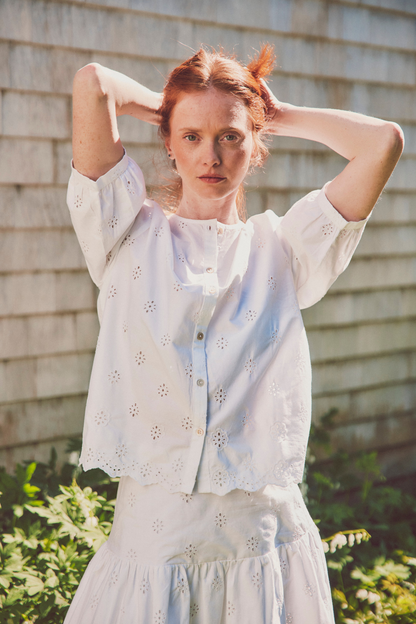 Cambria Eyelet Blouse