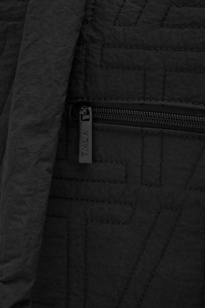 Essential Padded Tote Bag - Black