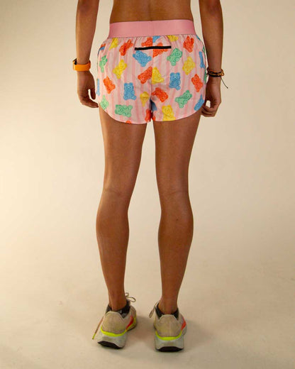 Women's Gummy Bears 1.5" Split Shorts