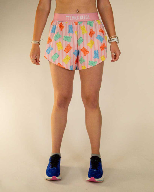 Women's Gummy Bears 4" Split Shorts