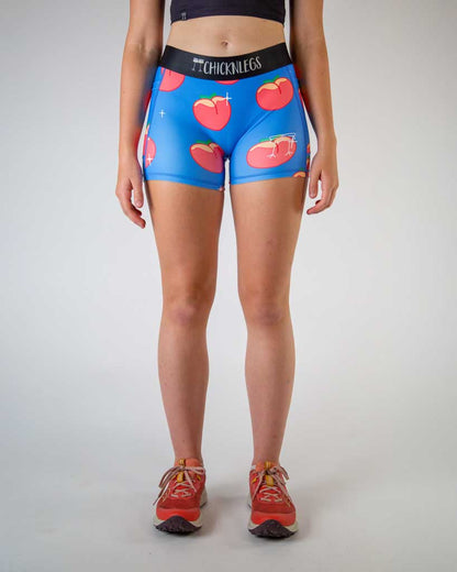 Women's Juicy Peaches 3" Compression Shorts