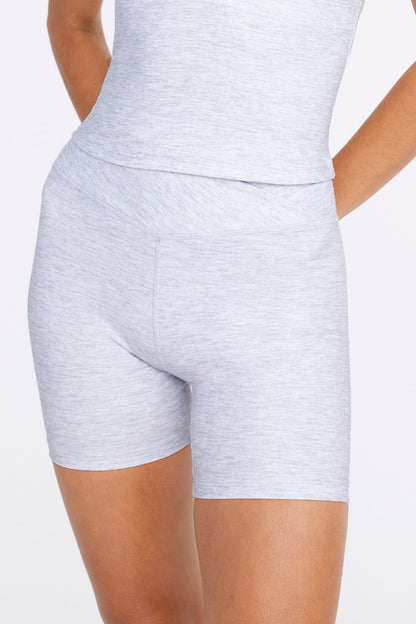 DayFlex Wrap Cycling Shorts - Grey Marl
