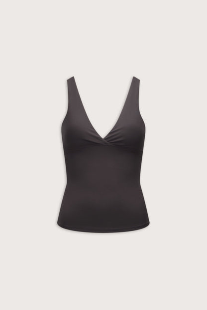 DayFlex V Neck Vest - Cool Espresso