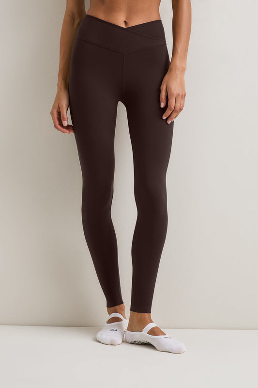 DayFlex Wrap High Waisted Legging - Americano