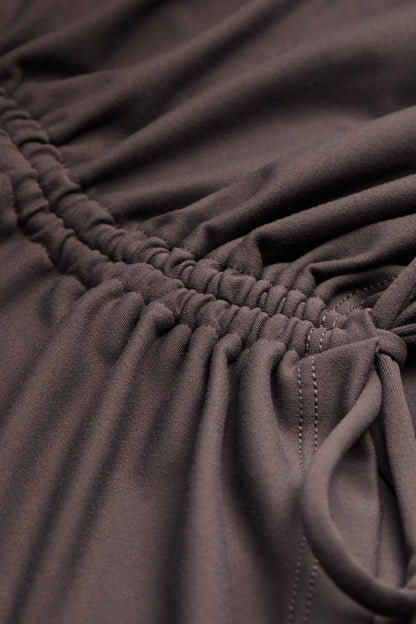DayFlex Adjustable Side Tie Vest - Mocha Brown