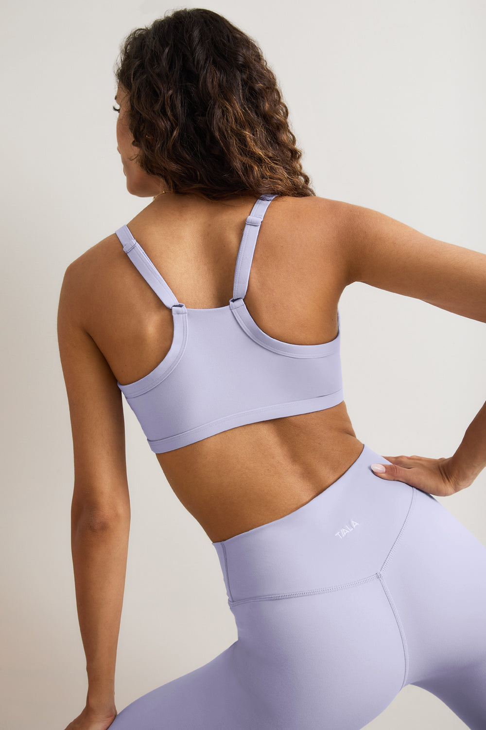 DayFlex Bandeau Sports Bra - Lilac