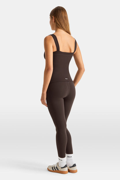 DayFlex Ruched Strap Vest - Americano