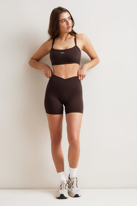 DayFlex Soft Wrap Shorts - Americano