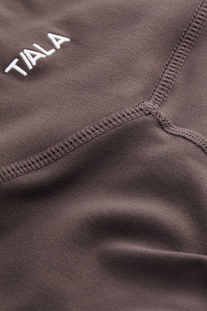DayFlex Soft Wrap Legging - Mocha Brown