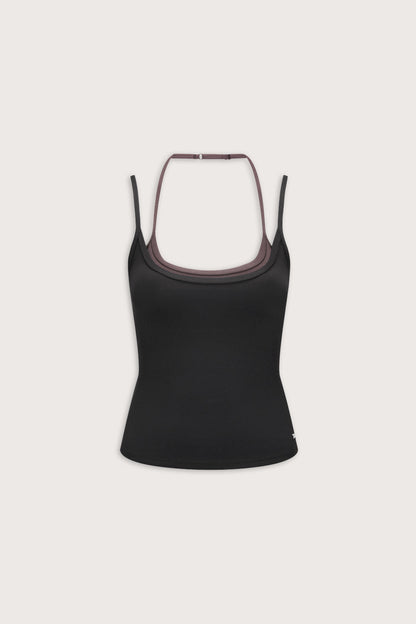 DayFlex Double Layer Vest - Shadow Black / Mocha Brown