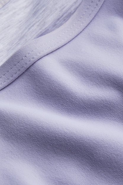 DayFlex Double Layer Vest - Lilac / Grey Marl