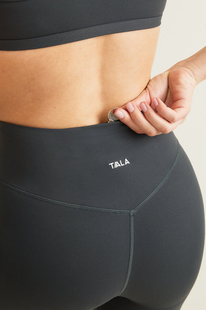 DayFlex Wrap Flared Yoga Pant - Slate Green