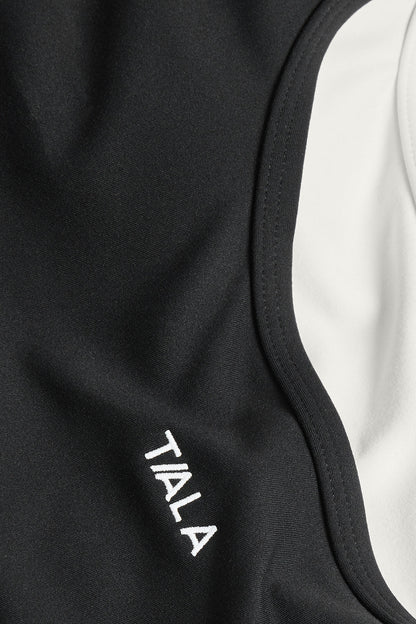 DayFlex Double Layer Sports Bra - Black / Ivory