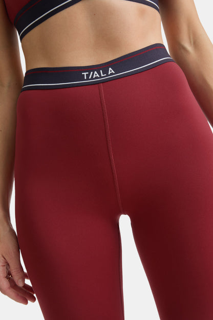 DayFlex Logo Waistband Legging - Vintage Red