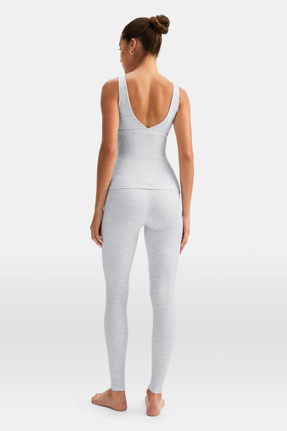 DayFlex V Neck Vest - Grey Marl