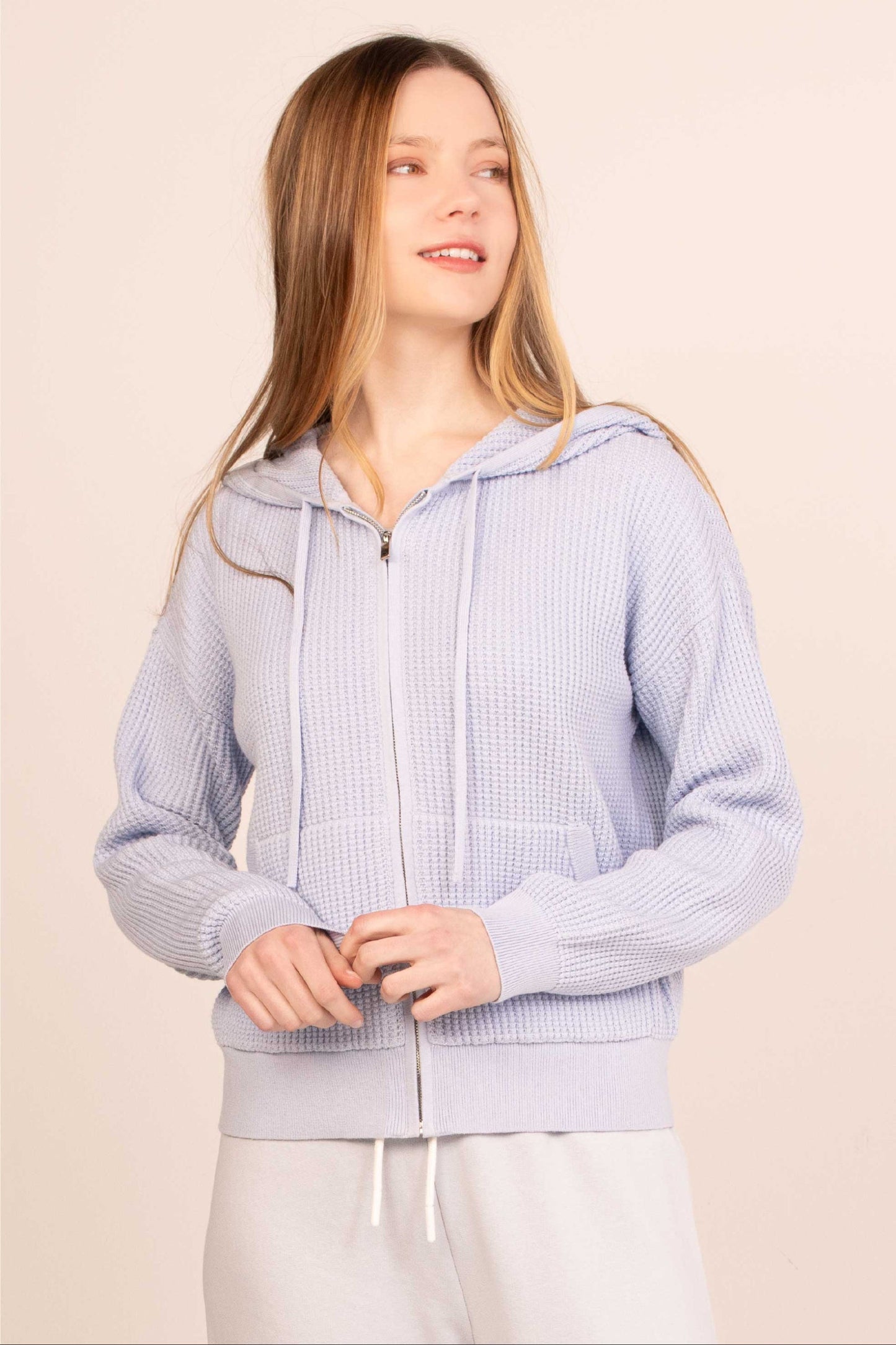 Beach Lane Waffle Hoodie