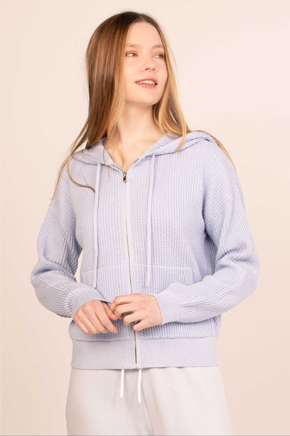 Beach Lane Waffle Hoodie