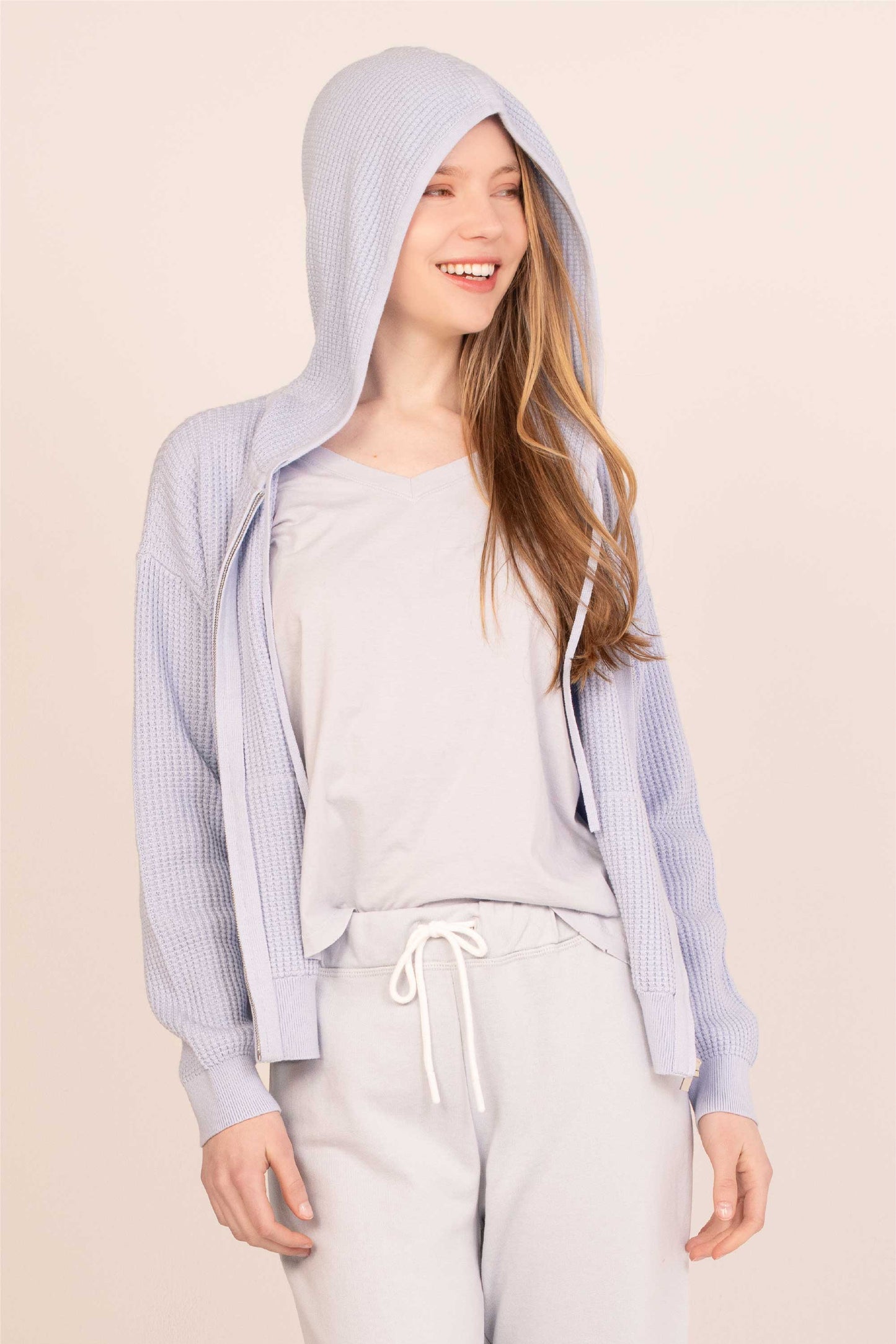 Beach Lane Waffle Hoodie