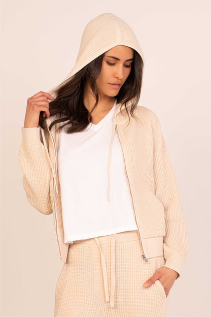 Beach Lane Waffle Hoodie