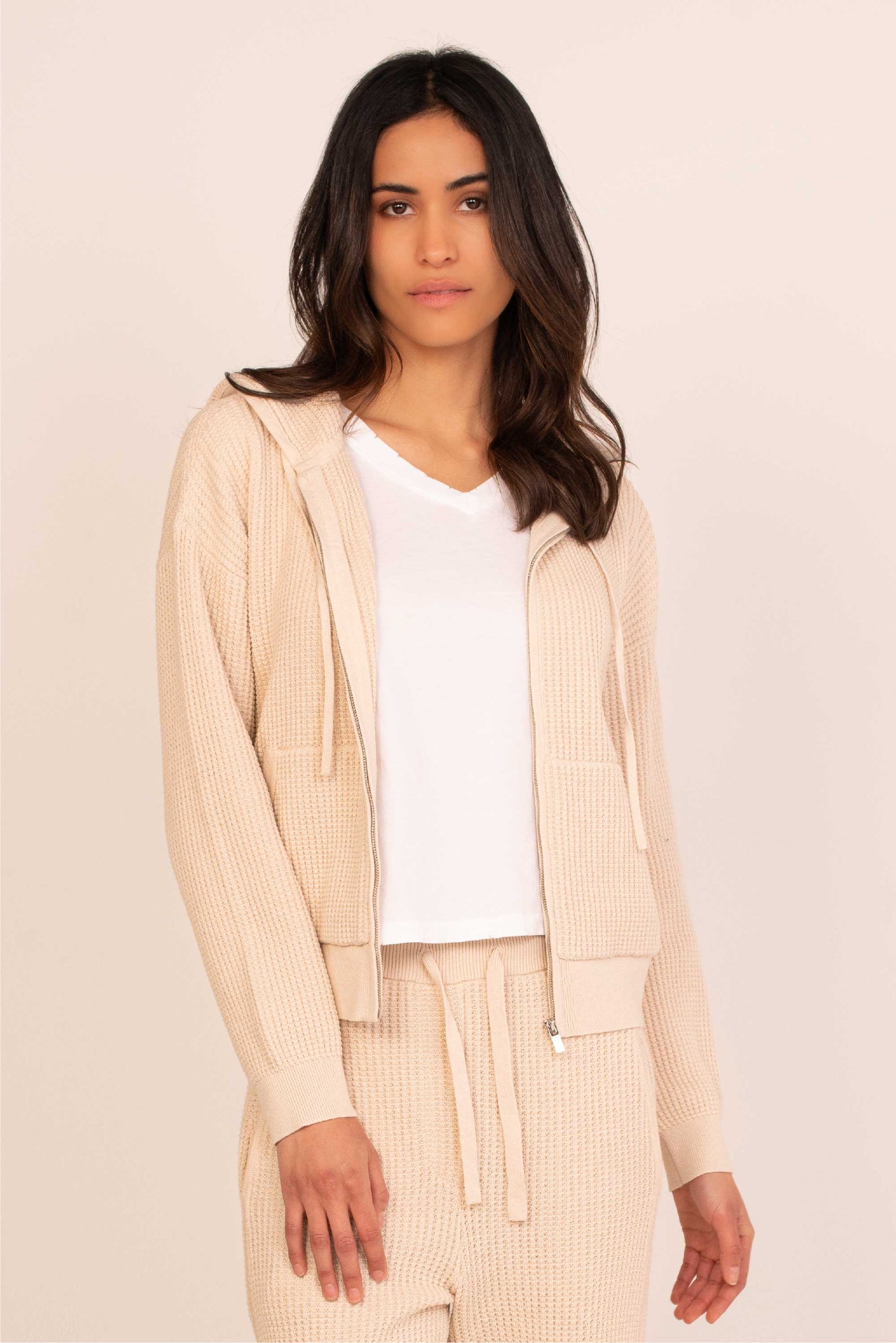 Beach Lane Waffle Hoodie