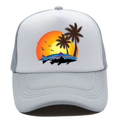 Bass Pro Shops Hat Breathable Recreational Sports Cap Mesh Outdoor Baseball Cap