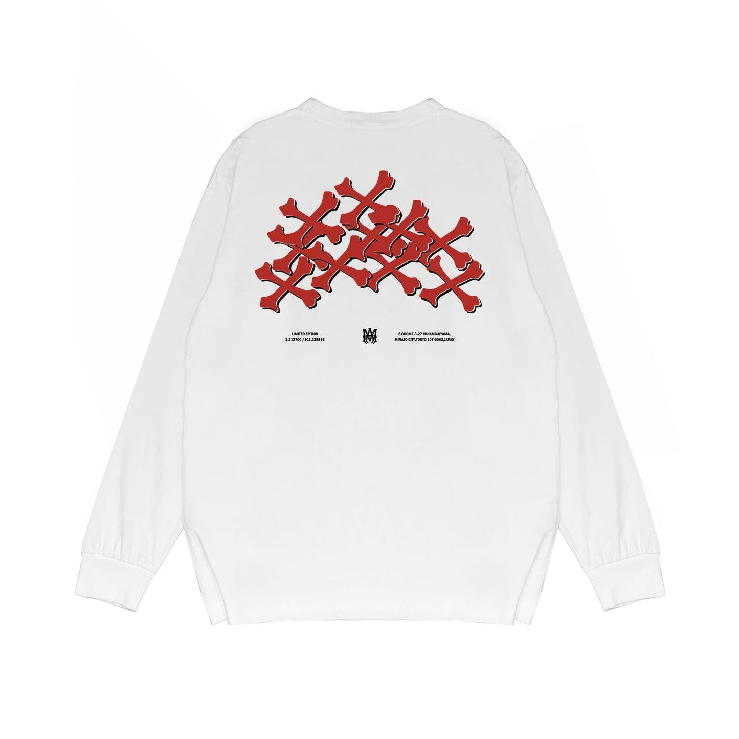 Amiri Long Sleeve Shirt Long Sleeve Long-Sleeved T-shirt Blouse
