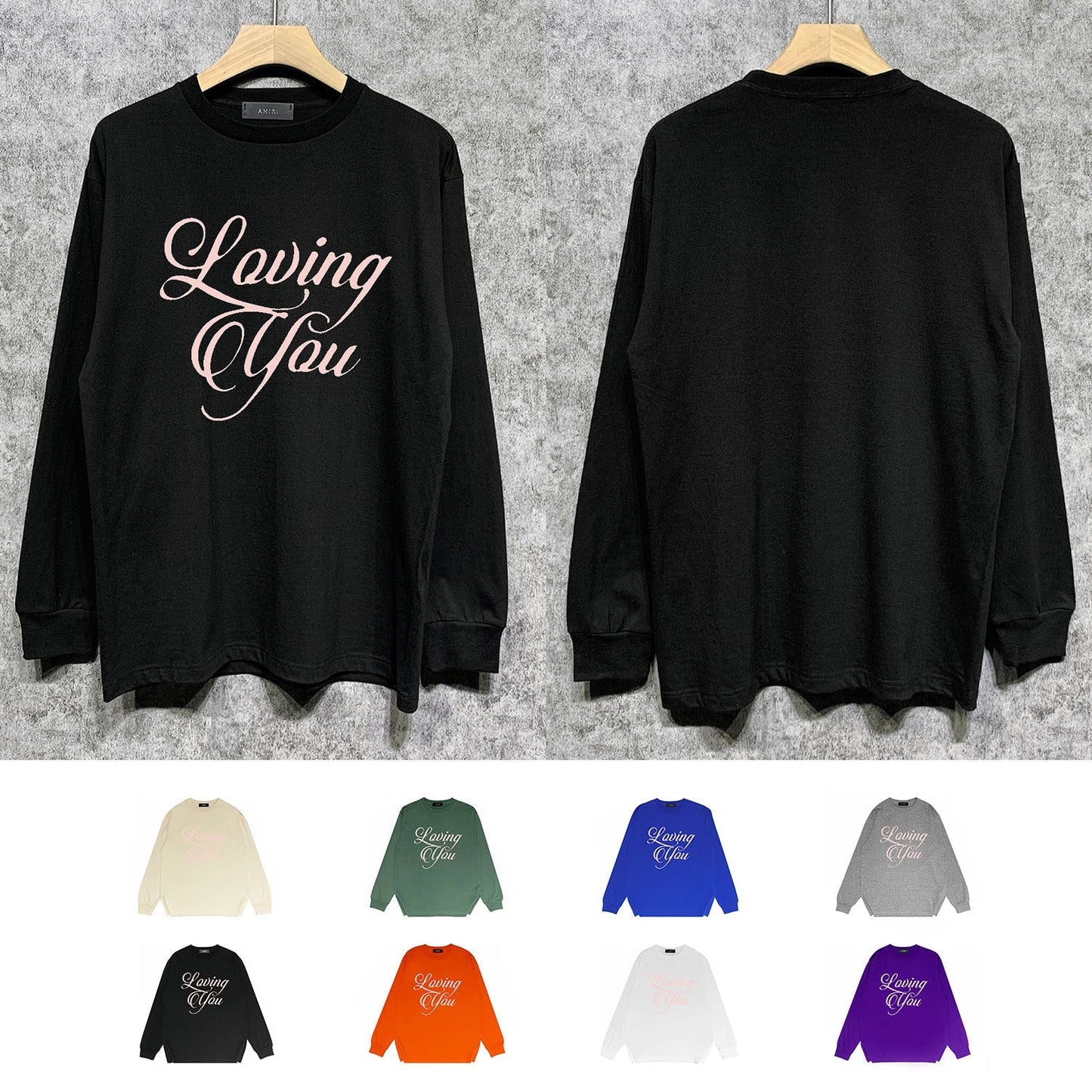 Amiri Sweatshirt Long Sleee Shirts