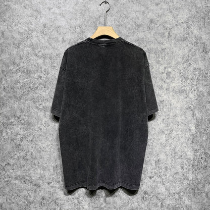 Amiri T-Shirt Distressed Retro Short Sleeve T-shirt