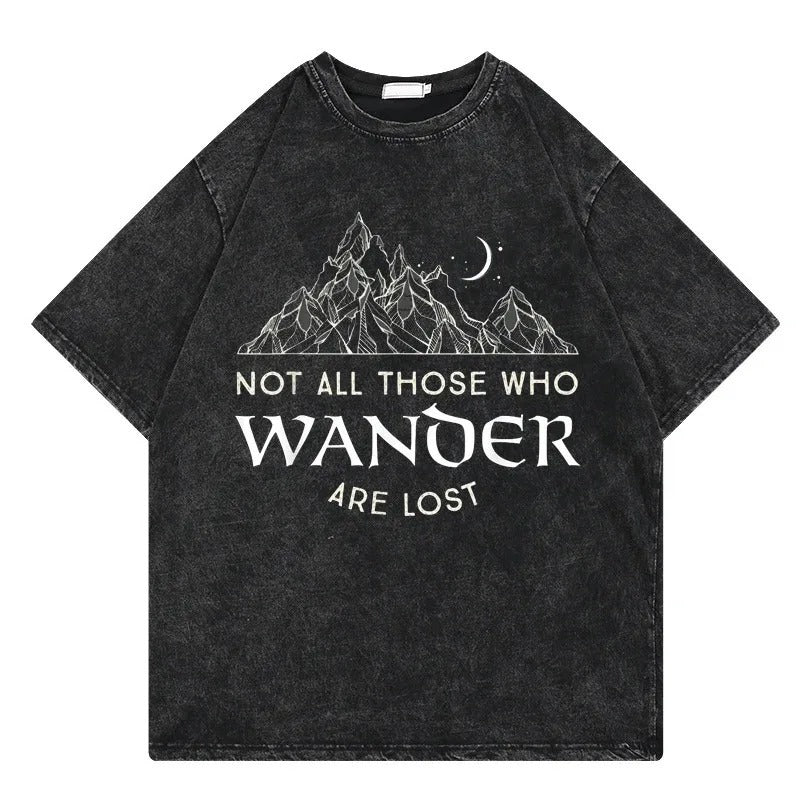 2024The Lost Boys Vintage Washed Tshirts Men Women