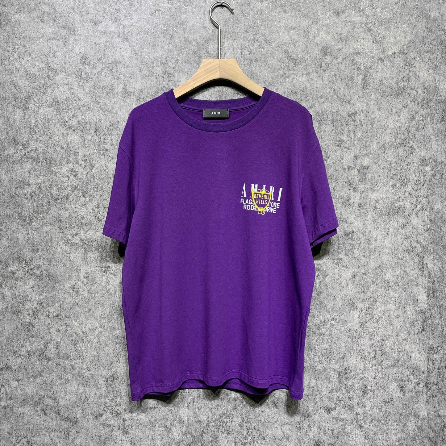 Amiri T Shirt Letter Printed round Neck