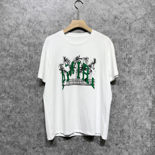 Amiri T Shirt Coconut Beach Print