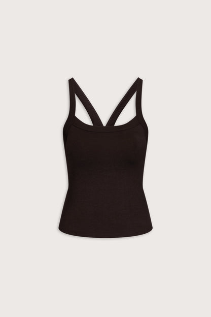 Sculpt Seamless Scoop Neck Cami - Americano