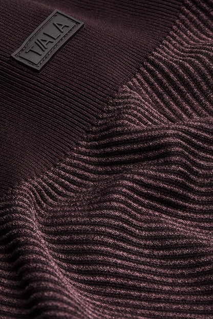 Seamless Rib Shorts - Vintage Brown