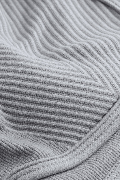 Seamless Rib Bra - Vintage Grey